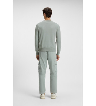 BOSS Maglia Kanovano verde chiaro