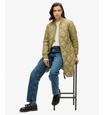 Superdry Giacca lunga foderata Green Studios