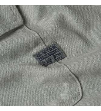 G-Star Koszula Marine Slim w kolorze szarym