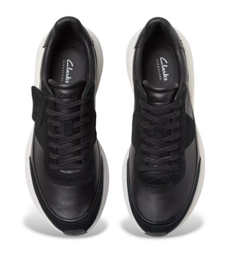 Clarks Craft Pace läderskor svart