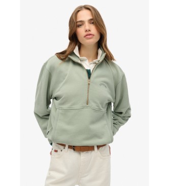 Superdry Green Oversize Sweatshirt