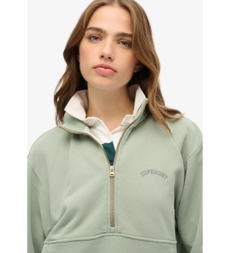 Superdry Green Oversize Sweatshirt