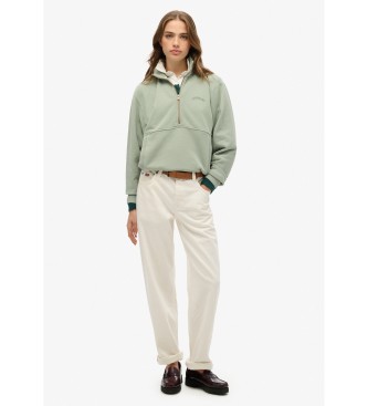 Superdry Green Oversize Sweatshirt