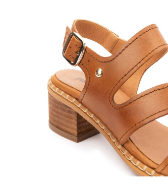 Pikolinos Sandali Blanes in pelle marrone