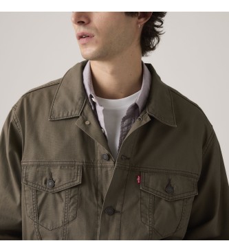 Levi's Casaco de camionista castanho