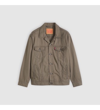 Levi's Casaco de camionista castanho