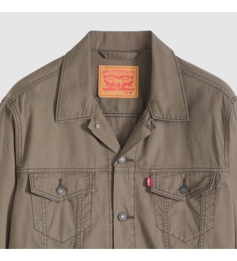 Levi's Casaco de camionista castanho