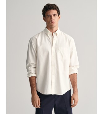 Gant Srajca Heritage Relaxed Fit Oxford Shirt bela