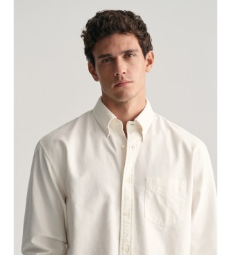 Gant Srajca Heritage Relaxed Fit Oxford Shirt bela