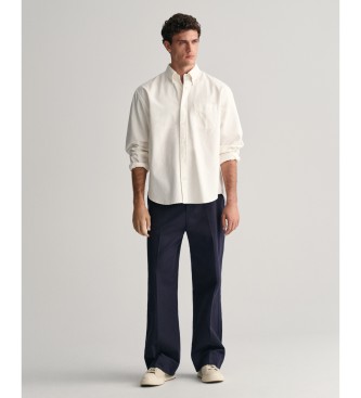 Gant Srajca Heritage Relaxed Fit Oxford Shirt bela
