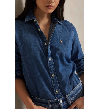 Polo Ralph Lauren Camisa�de denim Slim Fit azul