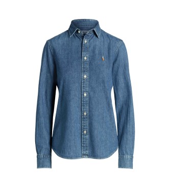 Polo Ralph Lauren Camisa�de denim Slim Fit azul