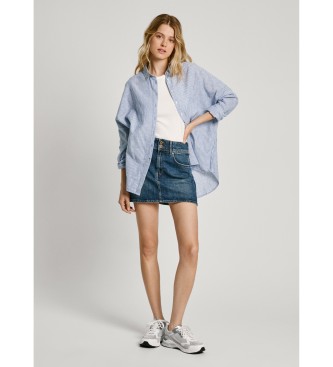 Pepe Jeans Mini jupe bleue