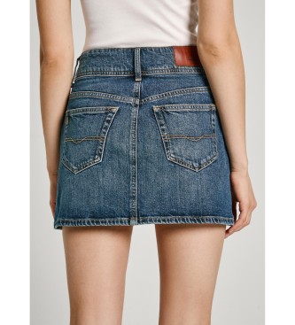 Pepe Jeans Mini jupe bleue