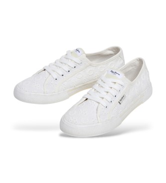 Pepe Jeans Scarpe da ginnastica bianche Brady Cute