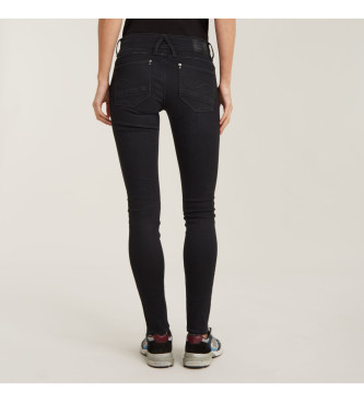 G-Star Kavbojke Lynn Skinny black