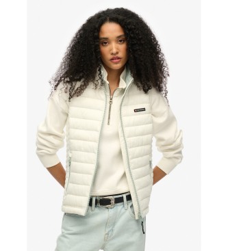 Superdry Gilet matelass� Fuji Lite blanc