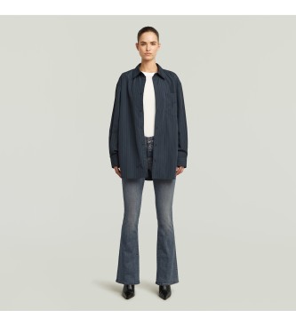 G-Star Jeans 3301 a zampa d'elefante blu