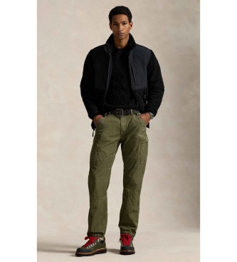 Polo Ralph Lauren Pantaloni cargo in tela verde a vestibilit� classica