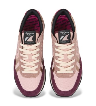 Pepe Jeans Sapatos Brit Master cor-de-rosa