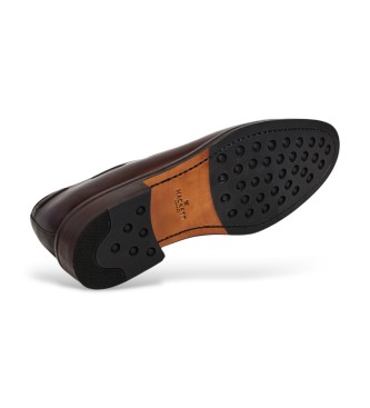 Hackett London Mayfar Crust rjavi usnjeni čevlji
