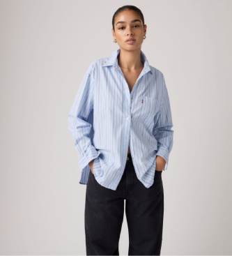 Levi's Camisa Harlie Boyfriend azul claro