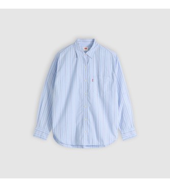 Levi's Camisa Harlie Boyfriend azul claro
