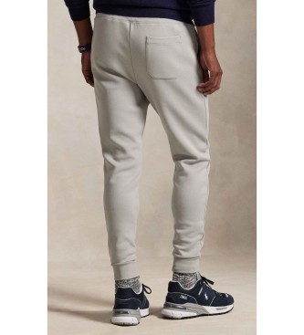 Polo Ralph Lauren Gr� dubbelstickade joggingbyxor