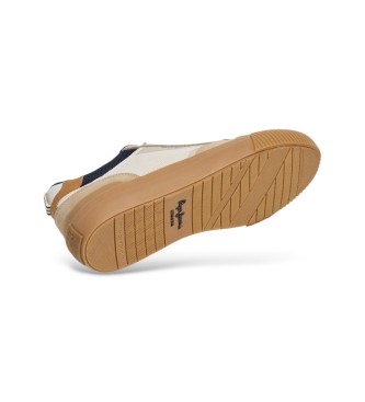 Pepe Jeans Nolan Street beige trainers