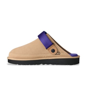 UGG Goldencoast Clog II beige leren klompen