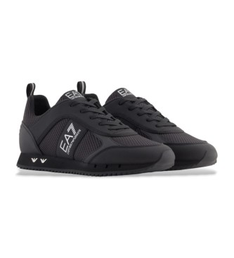 EA7 Chaussures Black & White Carbon noires