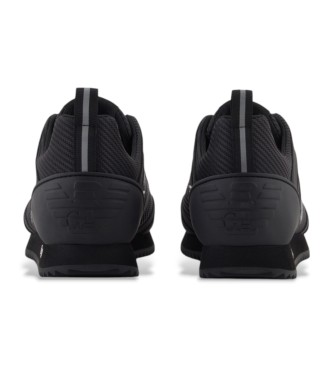 EA7 Chaussures Black & White Carbon noires