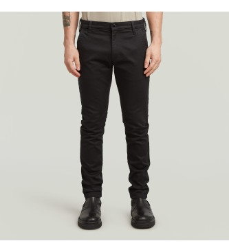 G-Star Hlače Chino Skinny 3.0 black