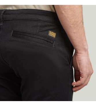G-Star Hlače Chino Skinny 3.0 black