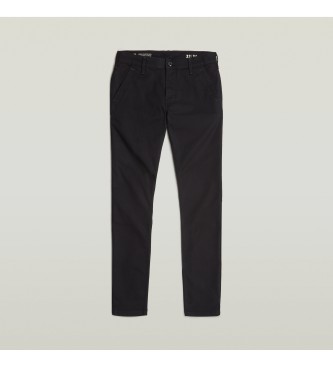 G-Star Hlače Chino Skinny 3.0 black