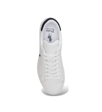 Polo Ralph Lauren Sneakers Heritage Court II in pelle bianca