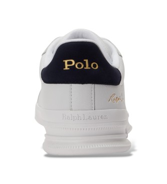 Polo Ralph Lauren Sneakers Heritage Court II in pelle bianca
