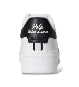 Polo Ralph Lauren Masters Court white leather trainers
