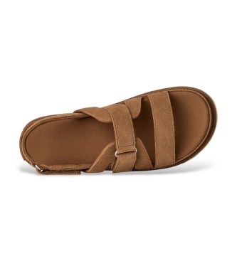 UGG Goldenstar Gleam sandaler i l�der brun