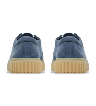 Clarks Chaussures en cuir Torhill Lo bleu