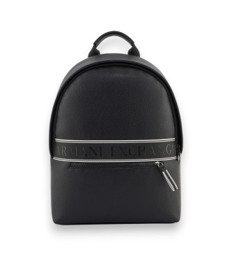 A|X Armani Exchange Mochila em tecido técnico preto