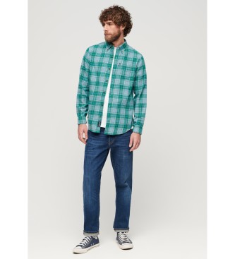 Superdry Green vintage check shirt