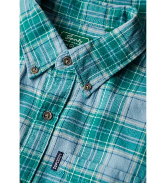 Superdry Green vintage check shirt