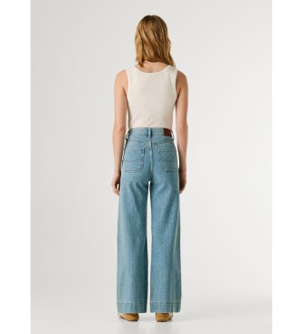 Pepe Jeans Dżinsy proste Lexa niebieskie