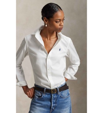 Polo Ralph Lauren Chemise Slim Fit en coton blanc