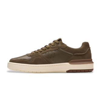 Clarks Courtlite2 Lo Læder Sneakers brun