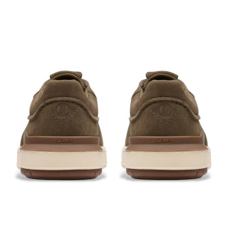 Clarks Courtlite2 Lo Læder Sneakers brun