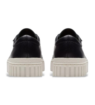 Clarks Mayhill Walk leather shoes black