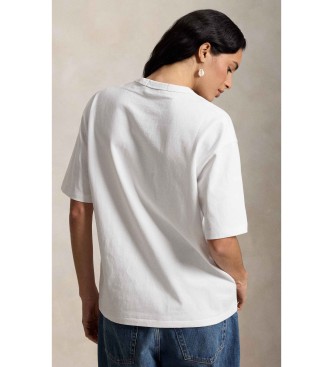 Polo Ralph Lauren Polo Sport T-shirt weiß Relaxed Fit Strickhemd