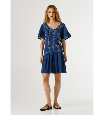 Pepe Jeans Saia Denver azul-marinho